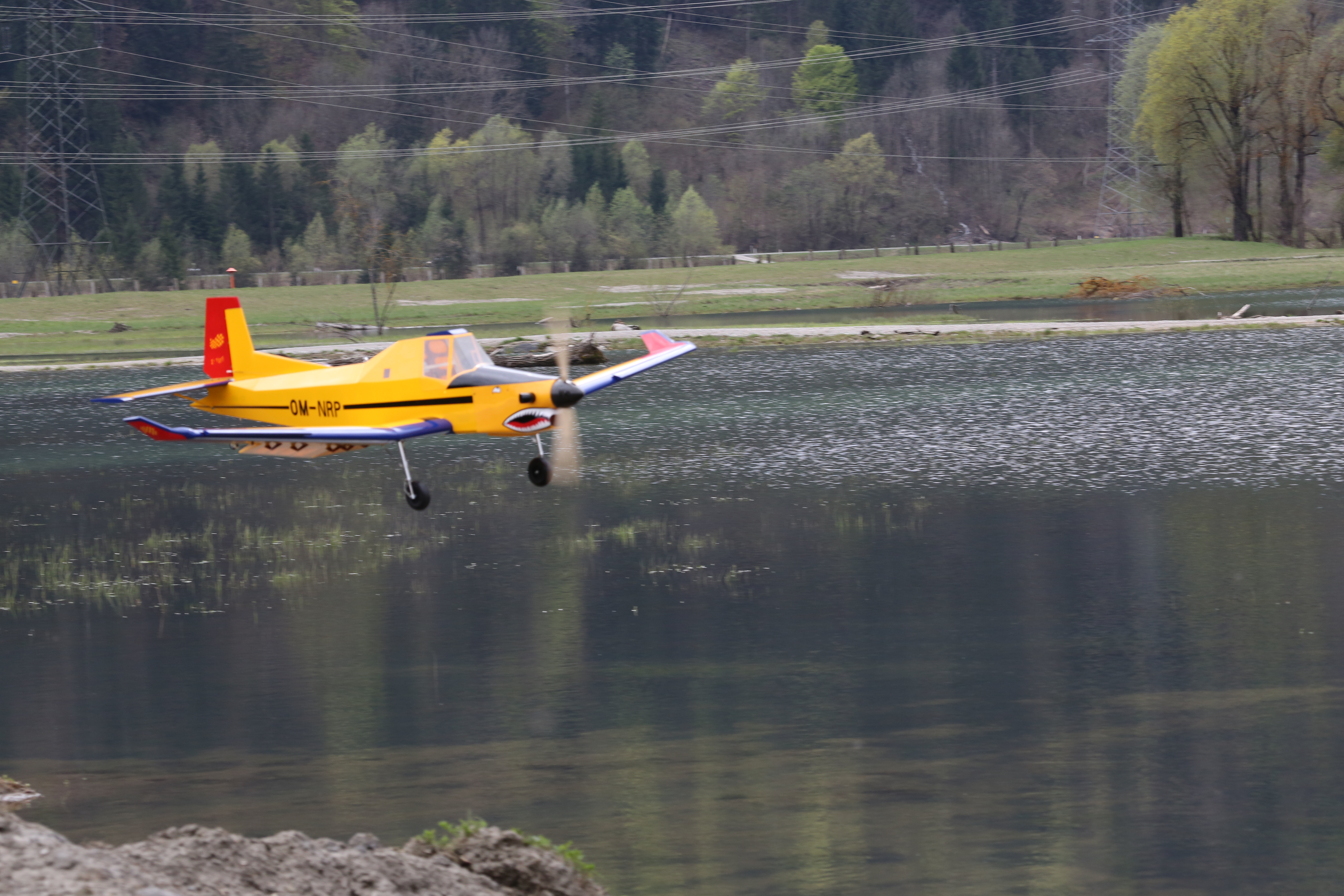Modellflugzeugbauer Gernot Bruckmann