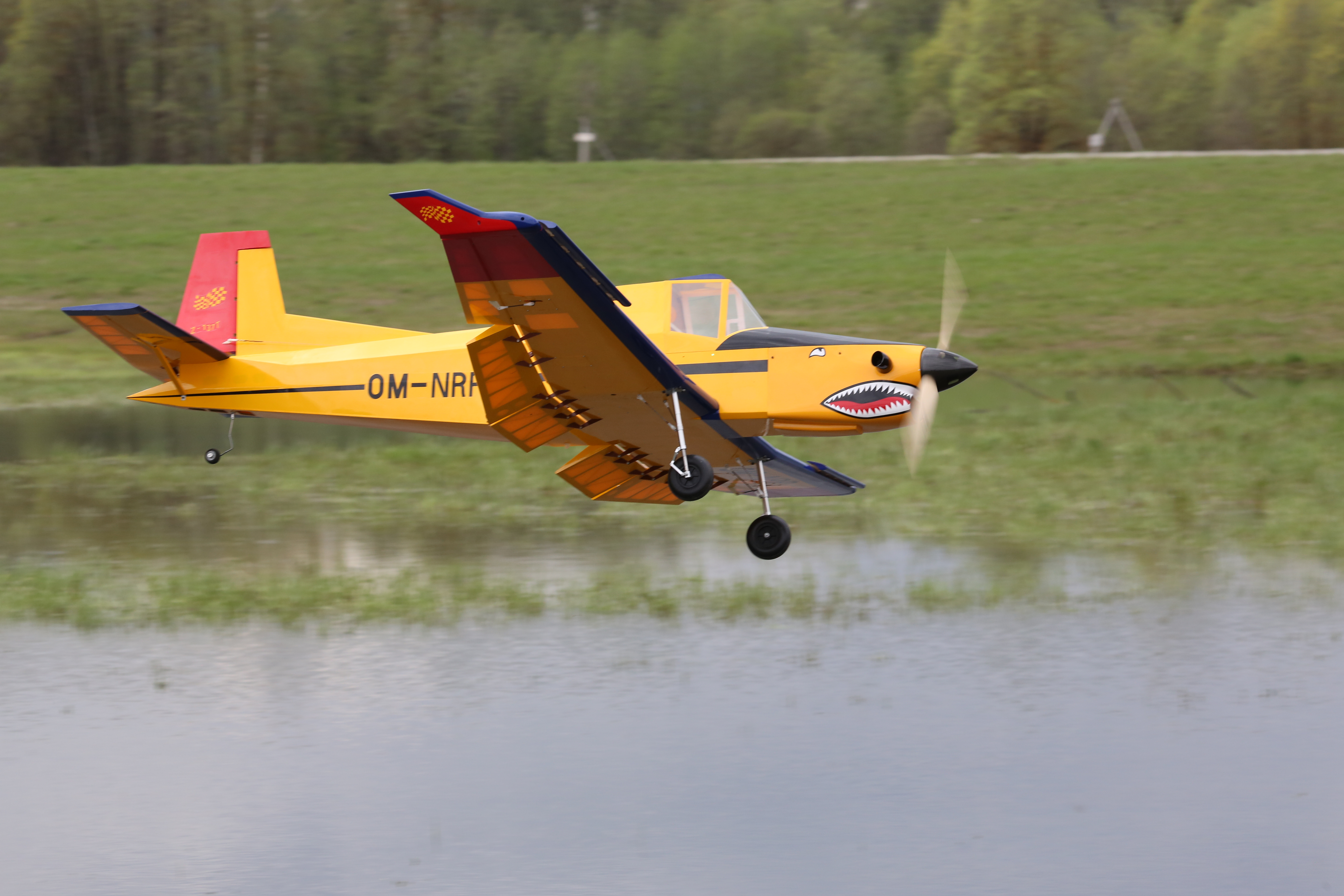 Modellflugzeugbauer Gernot Bruckmann